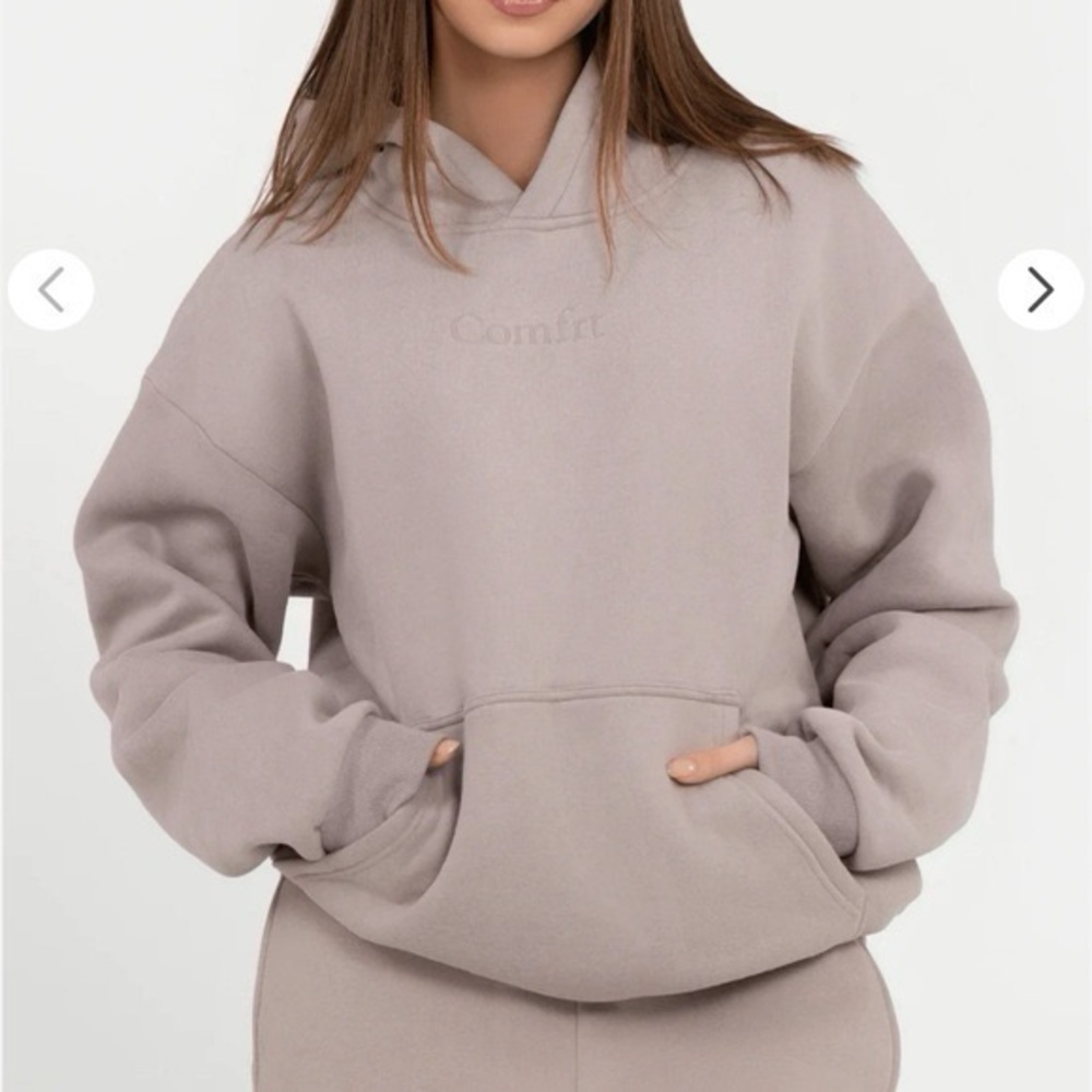 Comfrt Signature Fit Hoodie - Bark - L - FIRM